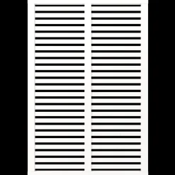 Plus Træhegn^Harmoni Hegn  120x180 cm hvid