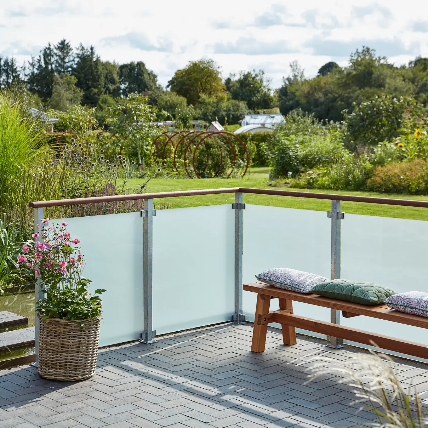 Plus Tilbehør Til Hegn^håndliste t/gelænder smig højre 6x197cm olieret