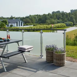 Plus Tilbehør Til Hegn^håndliste t/gelænder 6x199 cm sort