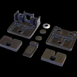 Hot Plus hærdet glaselement 86x91 cm frosted