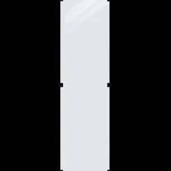 Plus Stål- Og Glashegn^Hærdet Glashegn Klart 55,4×176 cm