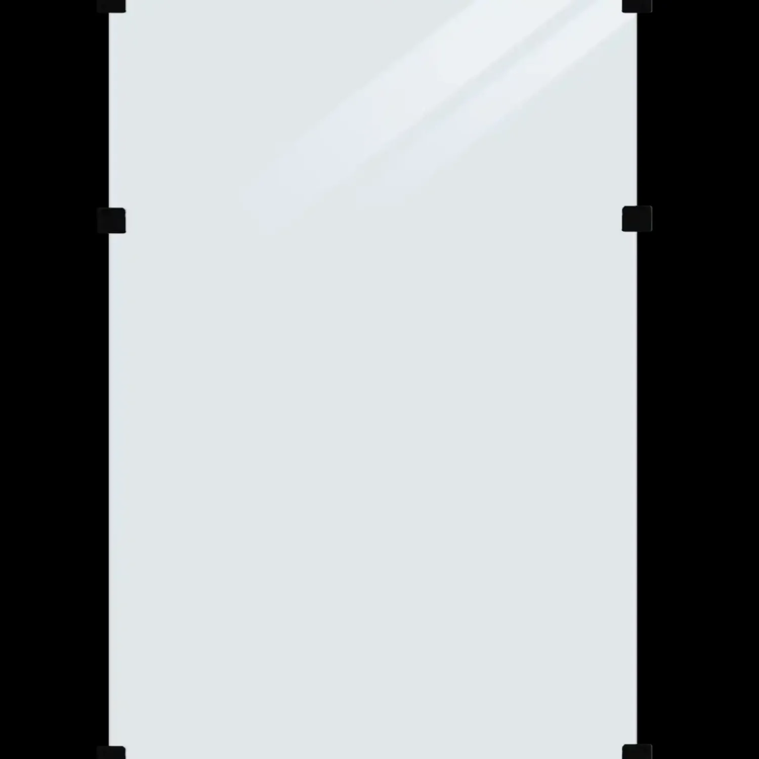 Sale Plus Hærdet glashegn klart 90×127 cm