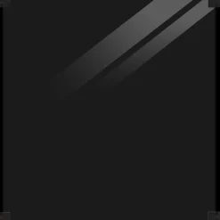 Plus Stål- Og Glashegn^Hærdet glashegn røgfarvet gråsort 90×91 cm