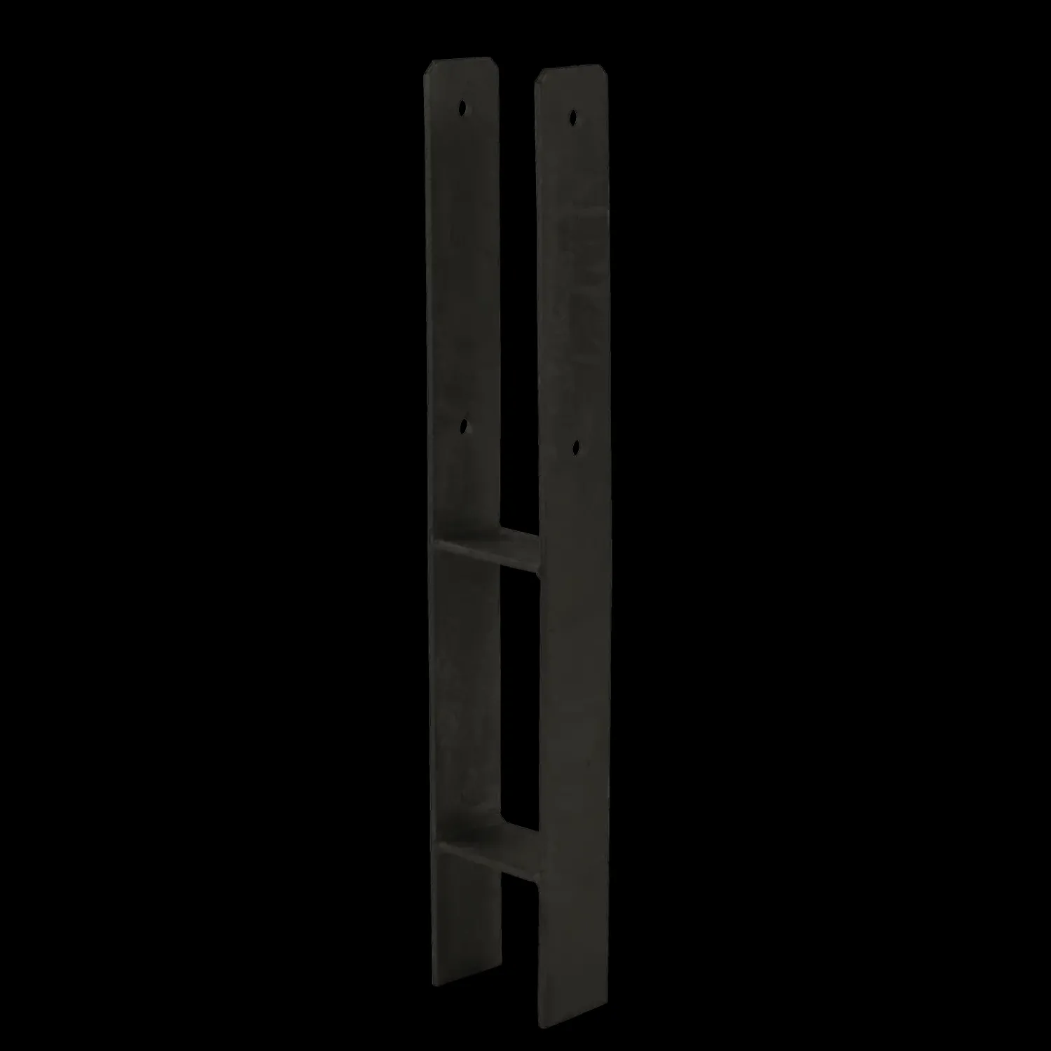 Sale Plus H-stolpefod t/nedstøbning sort