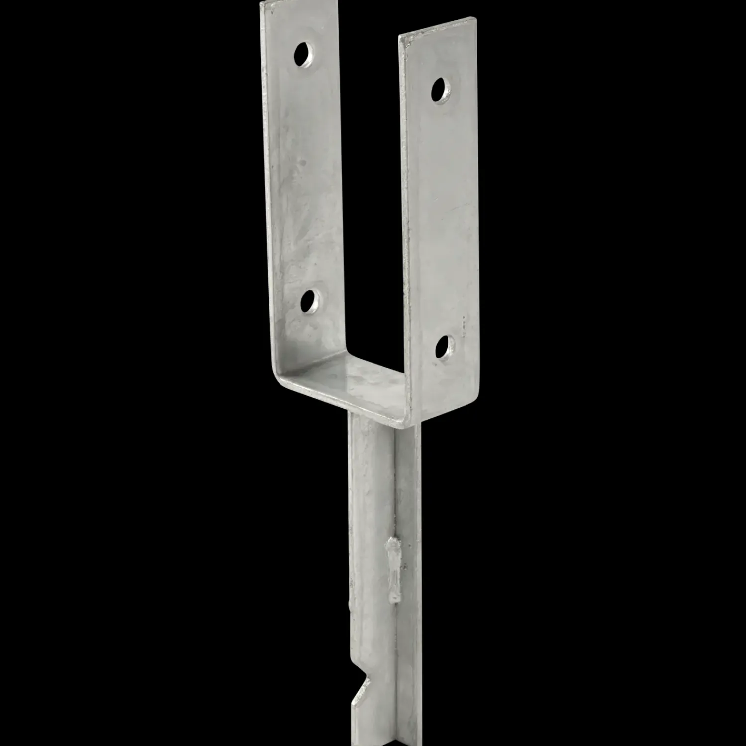 Sale Plus H-stolpefod t/nedstøbning sort