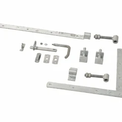 Best Plus Klink enkeltlåge inkl. beslag 100×125 cm