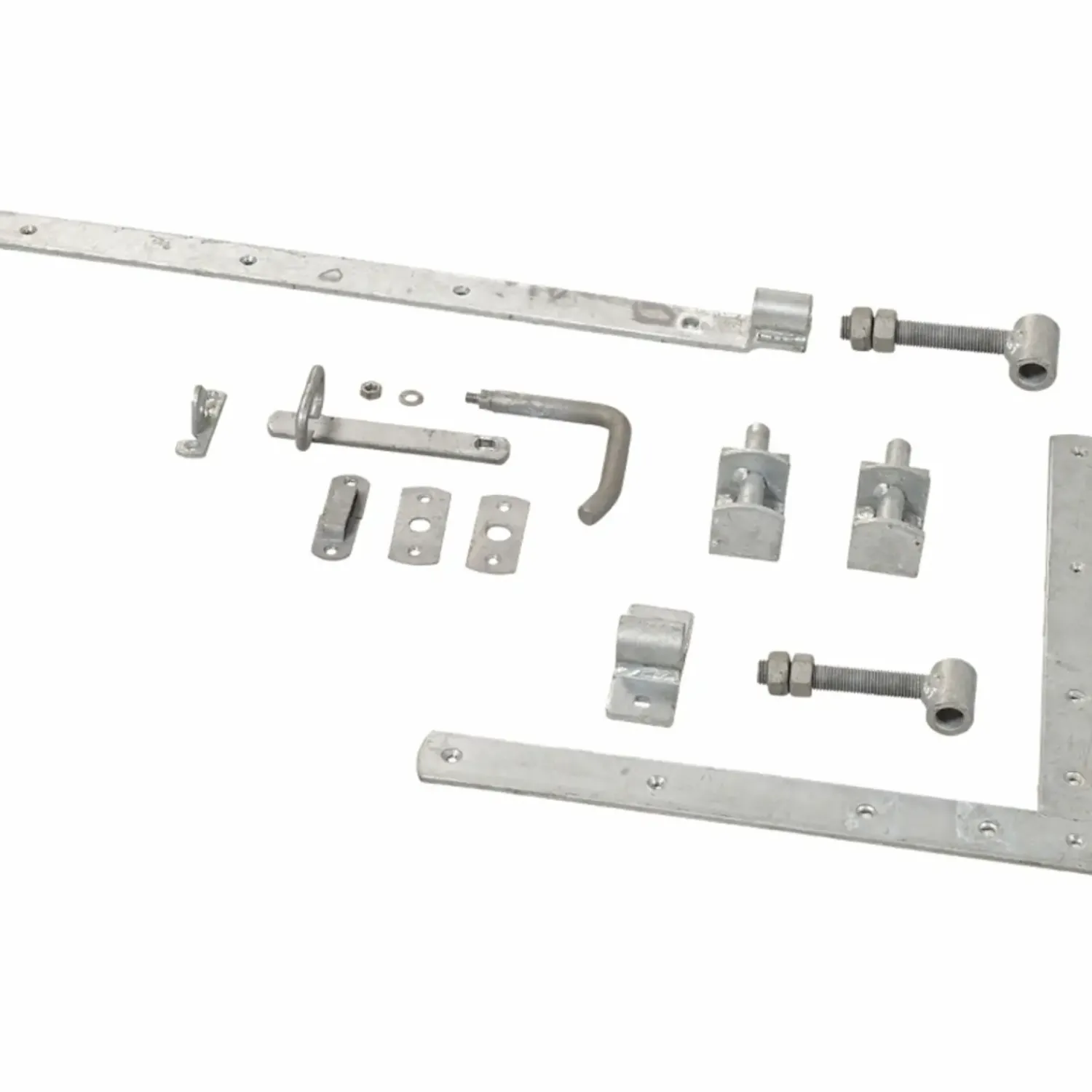 Best Plus Klink enkeltlåge inkl. beslag 100×125 cm