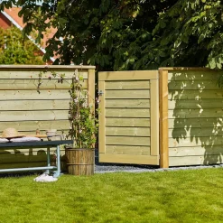 Best Plus Klink enkeltlåge inkl. beslag 100×125 cm