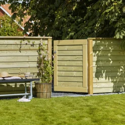 Plus Havelåger^Klink enkeltlåge 100x125 cm trykimprægneret