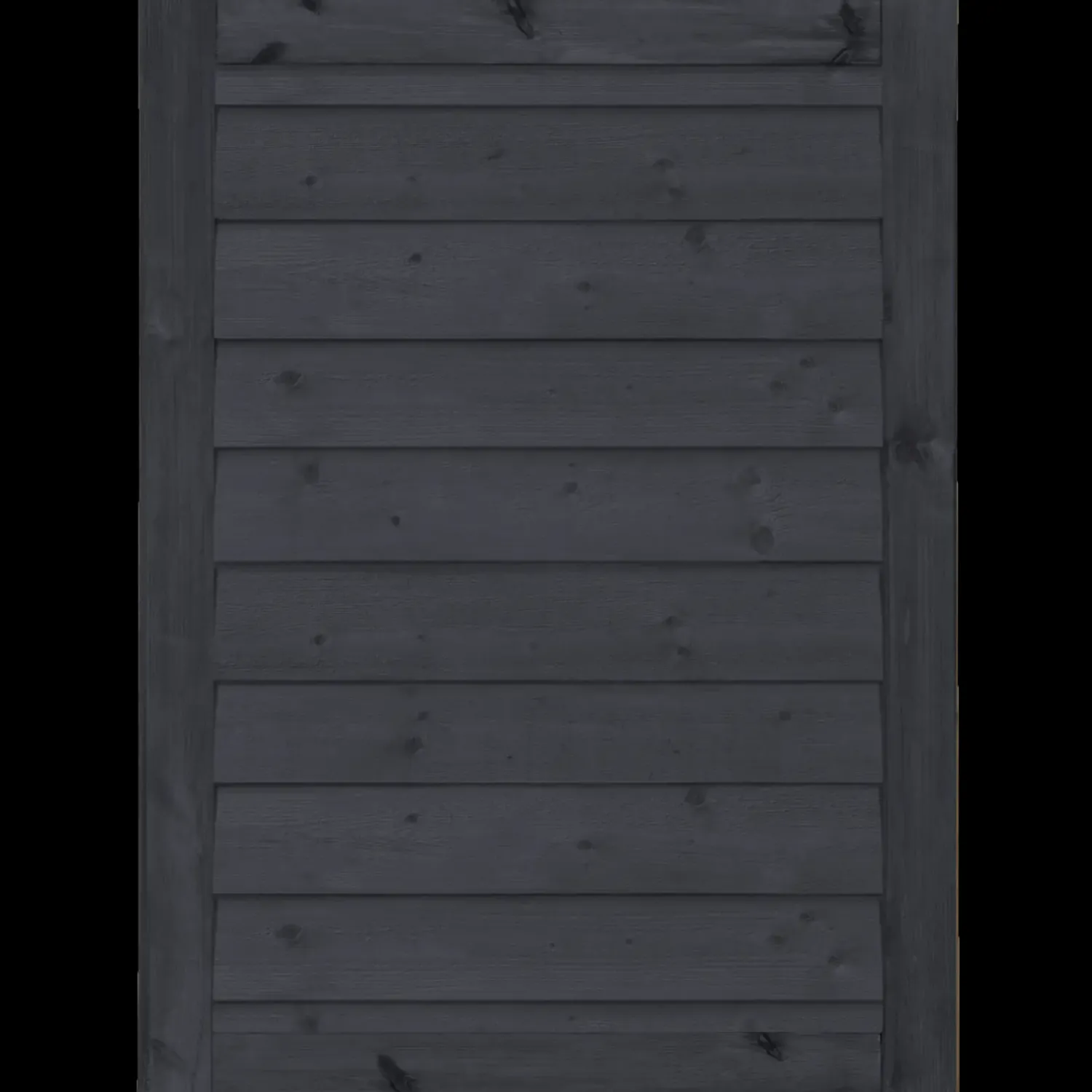 Outlet Plus Klink enkeltlåge 100x125 cm sort