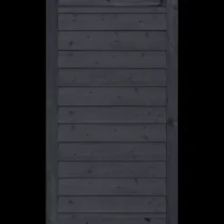 Outlet Plus Klink enkeltlåge 100x125 cm sort