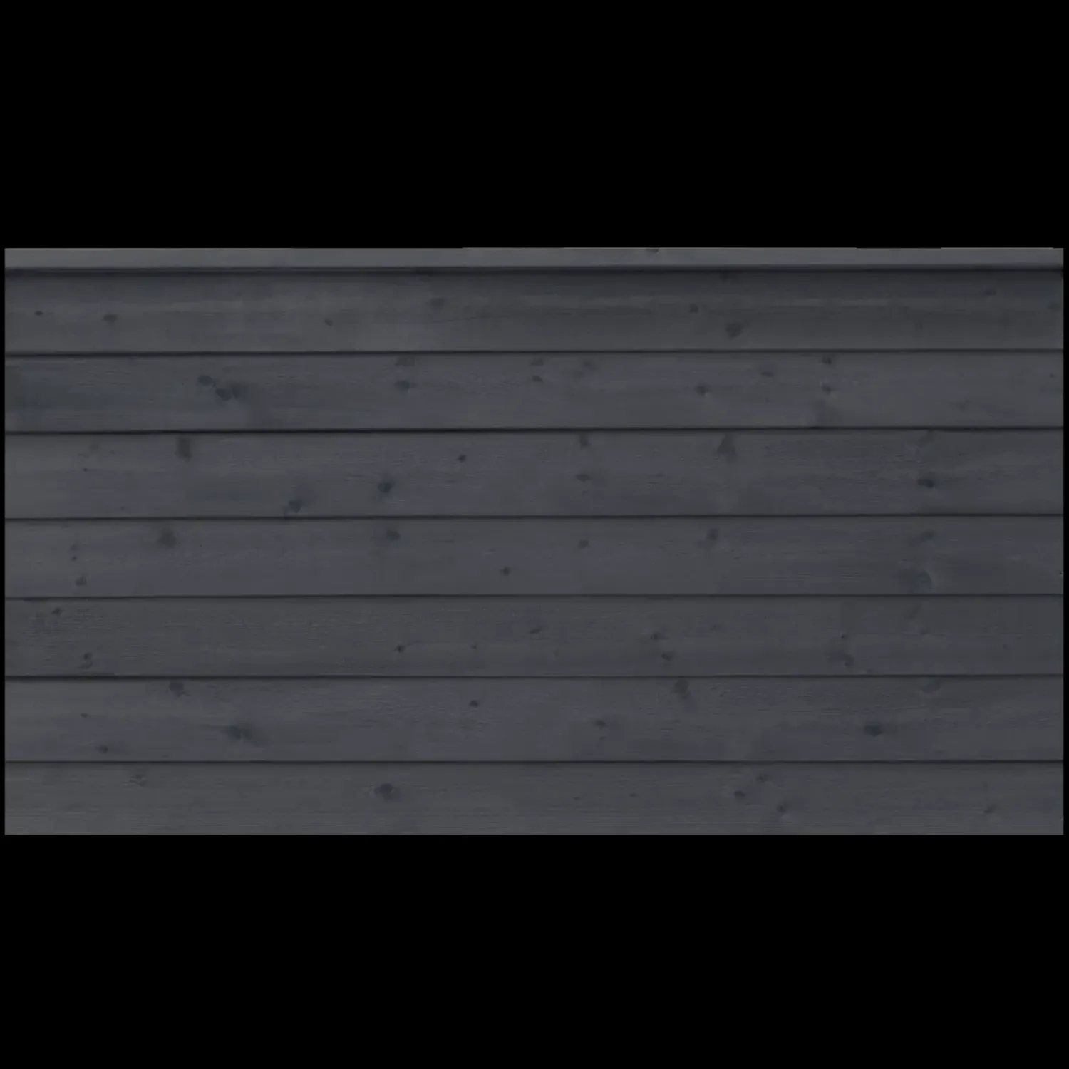 Outlet Plus Klink enkeltlåge 100x125 cm sort