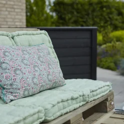 Plus Stål- Og Glashegn^Klink profilhegn m/glas 174x125 cm sort