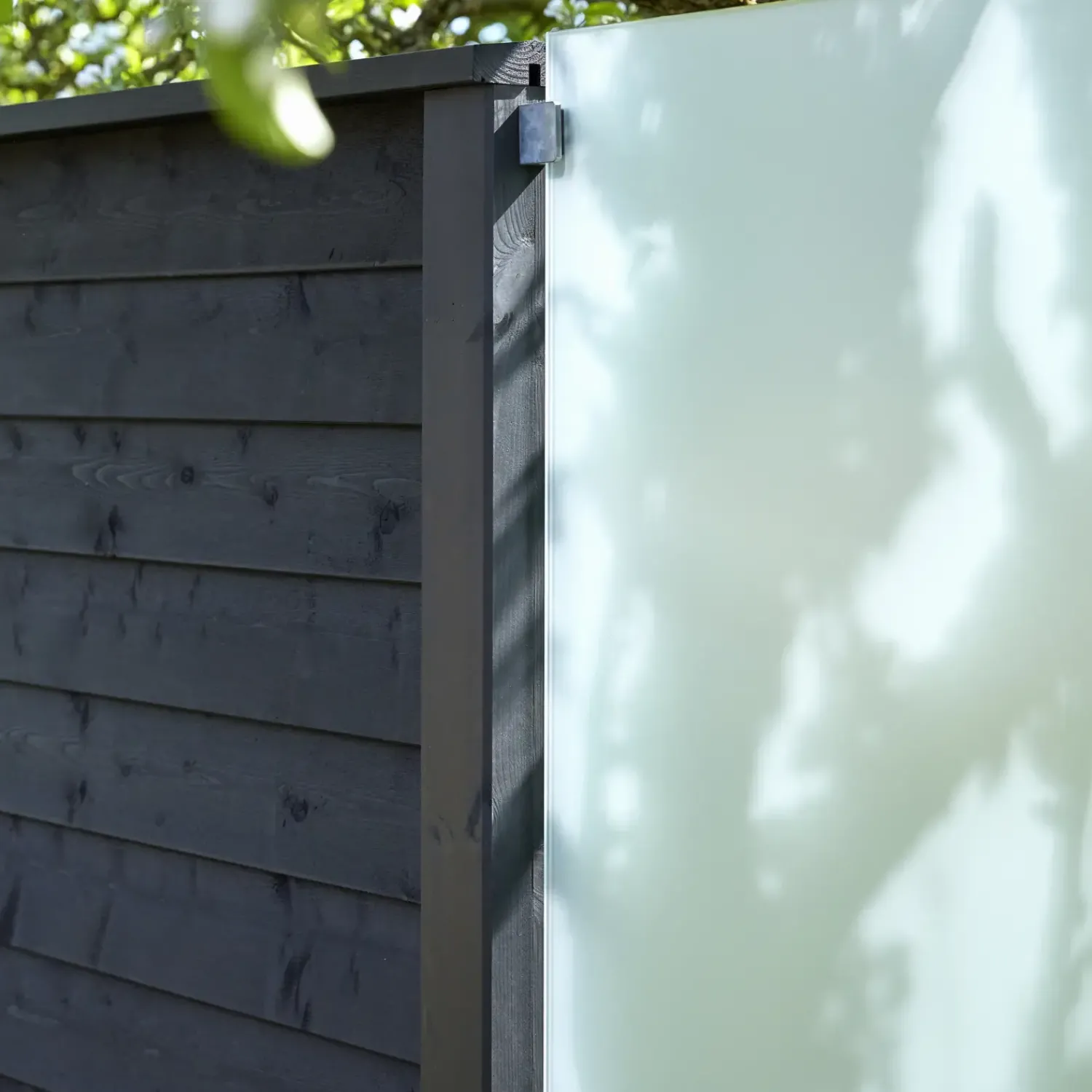 Online Plus Klink profilhegn 174x91 cm sort