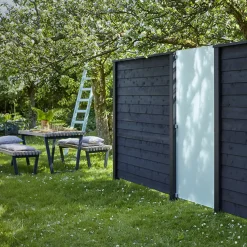 Online Plus Klink profilhegn 174x91 cm sort