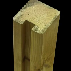 Outlet Plus Krydsskåret Profilstolpe m/1 spor 9×9×188 cm