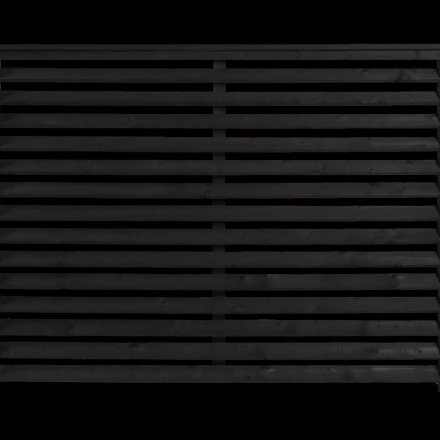 Plus Lamelhegn^Kyoto hegn 160x90 cm sort