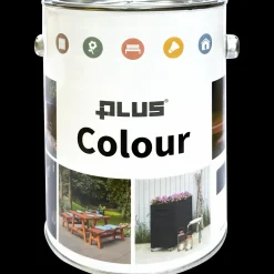 Plus Trælasur^lasurfarve Hvid 2½ ltr.