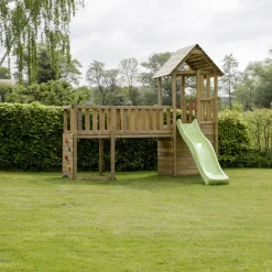 New Plus legetårn inkl. gangbro m/klatrevæg