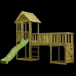 New Plus legetårn inkl. gangbro m/klatrevæg