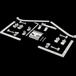 Clearance Plus lågebeslag t/Ligno dobbeltlåge m/justerbare stabler varmgalvaniseret