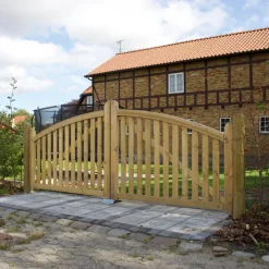 Plus Ligno dobbeltlåge inkl. beslag 300x88/118 cm trykimprægneret