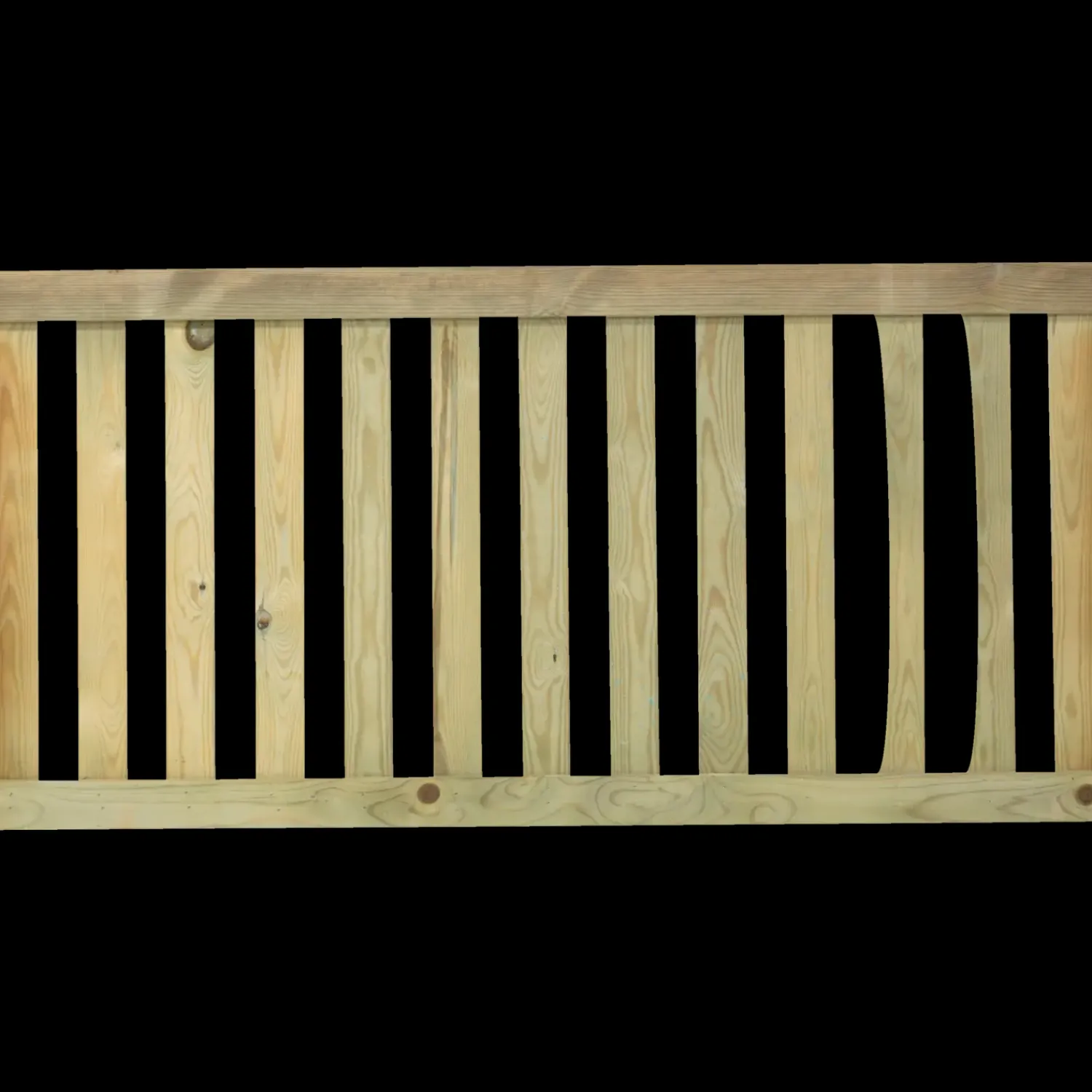 Sale Plus Ligno hegn 150x73 cm trykimprægneret