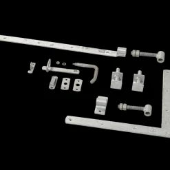 Online Plus Linea bred låge inkl. beslag 100x80 cm hvid