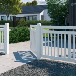 Online Plus Linea bred låge inkl. beslag 100x80 cm hvid