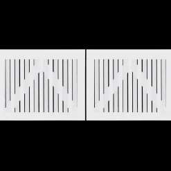 Plus Havelåger^Nagano dobbeltlåge 200x80 cm hvid