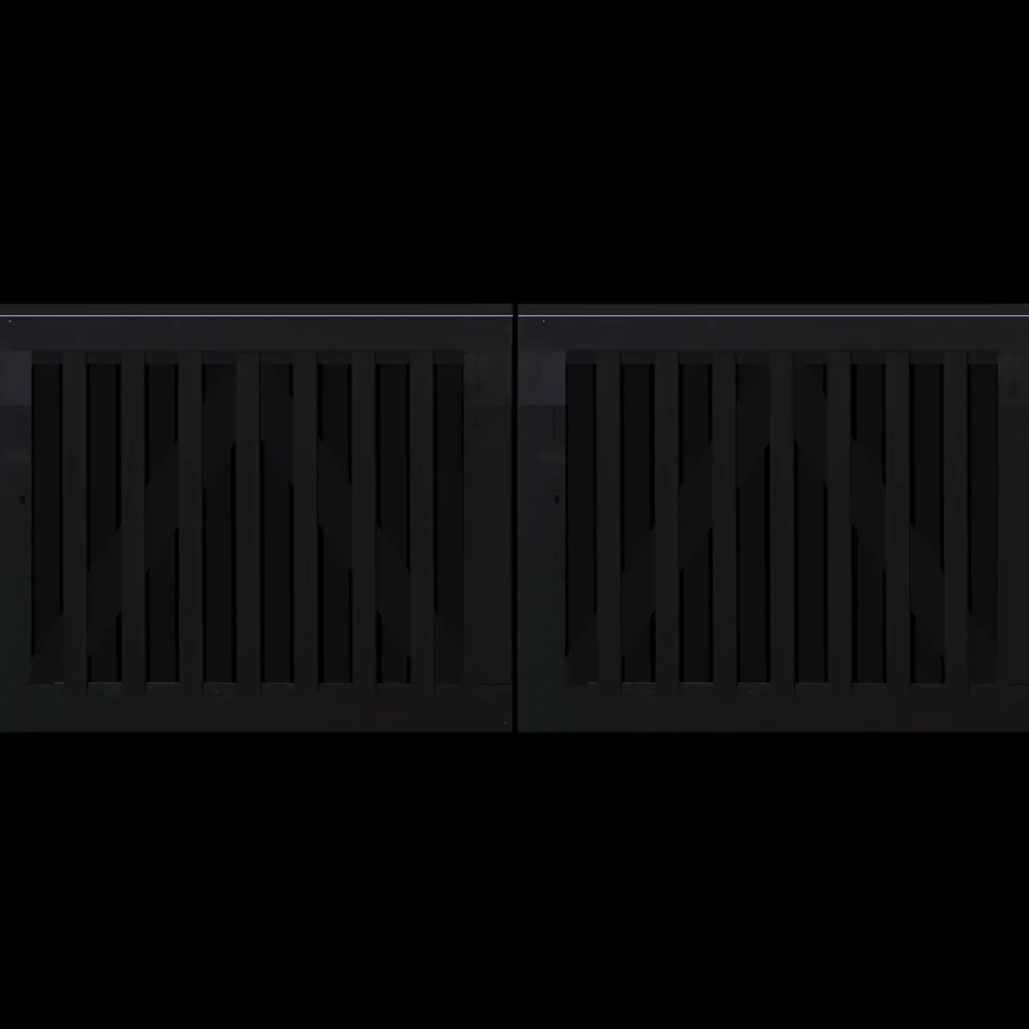 Sale Plus Nagano dobbeltlåge 200x80 cm sort