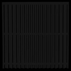 Hot Plus Nagano hegn 180x140 cm sort