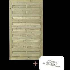 Plus Newline enkeltlåge inkl. beslag 100x110 cm trykimprægneret