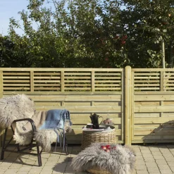 Plus Træhegn^Newline hegn 180x110 cm trykimprægneret