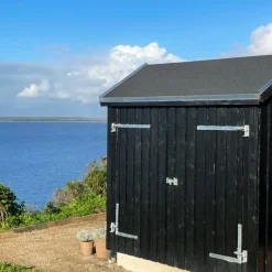 Outlet Plus Nordic cykelskur 5 m² modul1 med dobbeltdør