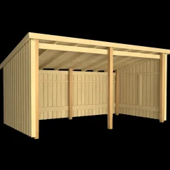 Clearance Plus Nordic Multi havehus 9,5 m² 2 moduler med åben front