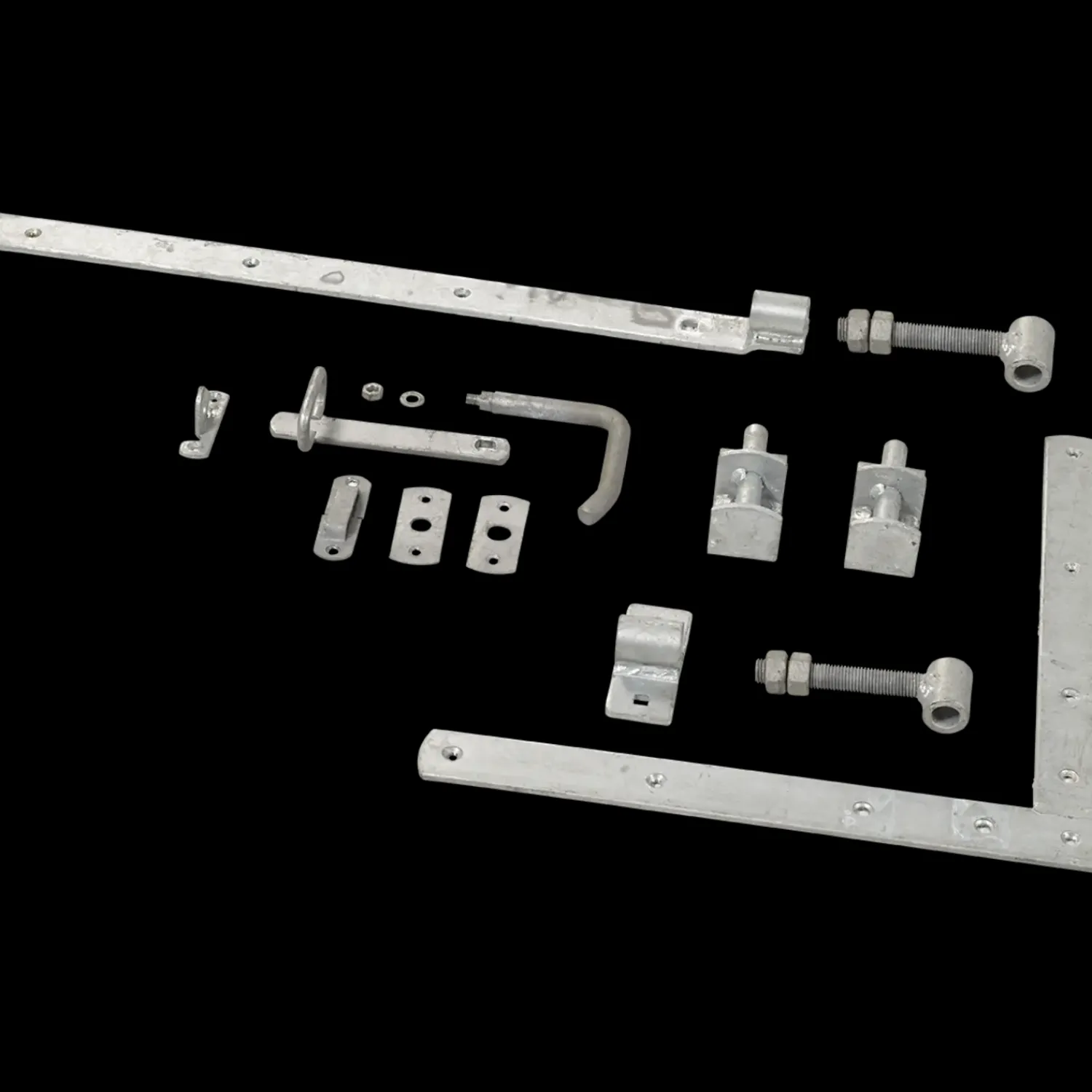 Clearance Plus Nostalgi enkeltlåge inkl. beslag 100x95 cm hvid