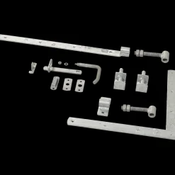 Clearance Plus Nostalgi enkeltlåge inkl. beslag 100x95 cm hvid