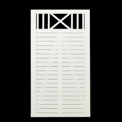 Hot Plus Nostalgi enkeltlåge 100x95 cm hvid