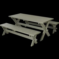 Plus Nostalgi Plankesæt 177 cm trykimprægneret