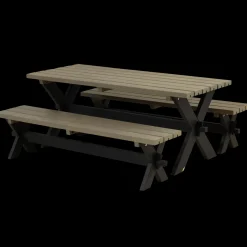 Plus Nostalgi Plankesæt 177 cm trykimprægneret