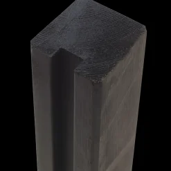 Plus Stolper Og Hegnspæle^omlimet profilstolpe m/2 spor 90x90 mm længde 188 cm trykimprægneret