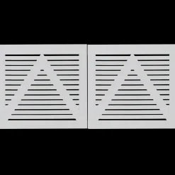 Plus Havelåger^Osaka dobbeltlåge 200x93 cm hvid