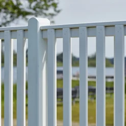 Plus Lamelhegn^Osaka hegn 180x93 cm hvid