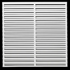 Plus Lamelhegn^Osaka hegn 180x93 cm hvid