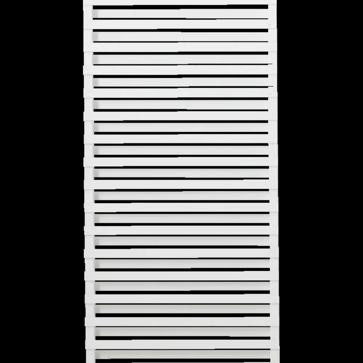 New Plus Osaka hegn 90x180 cm hvid