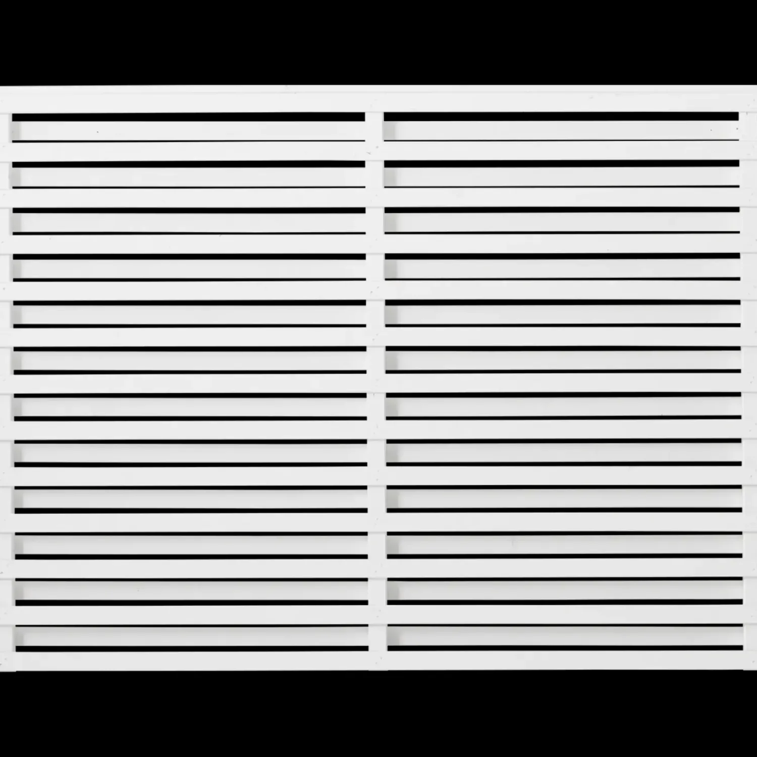 New Plus Osaka hegn 90x180 cm hvid