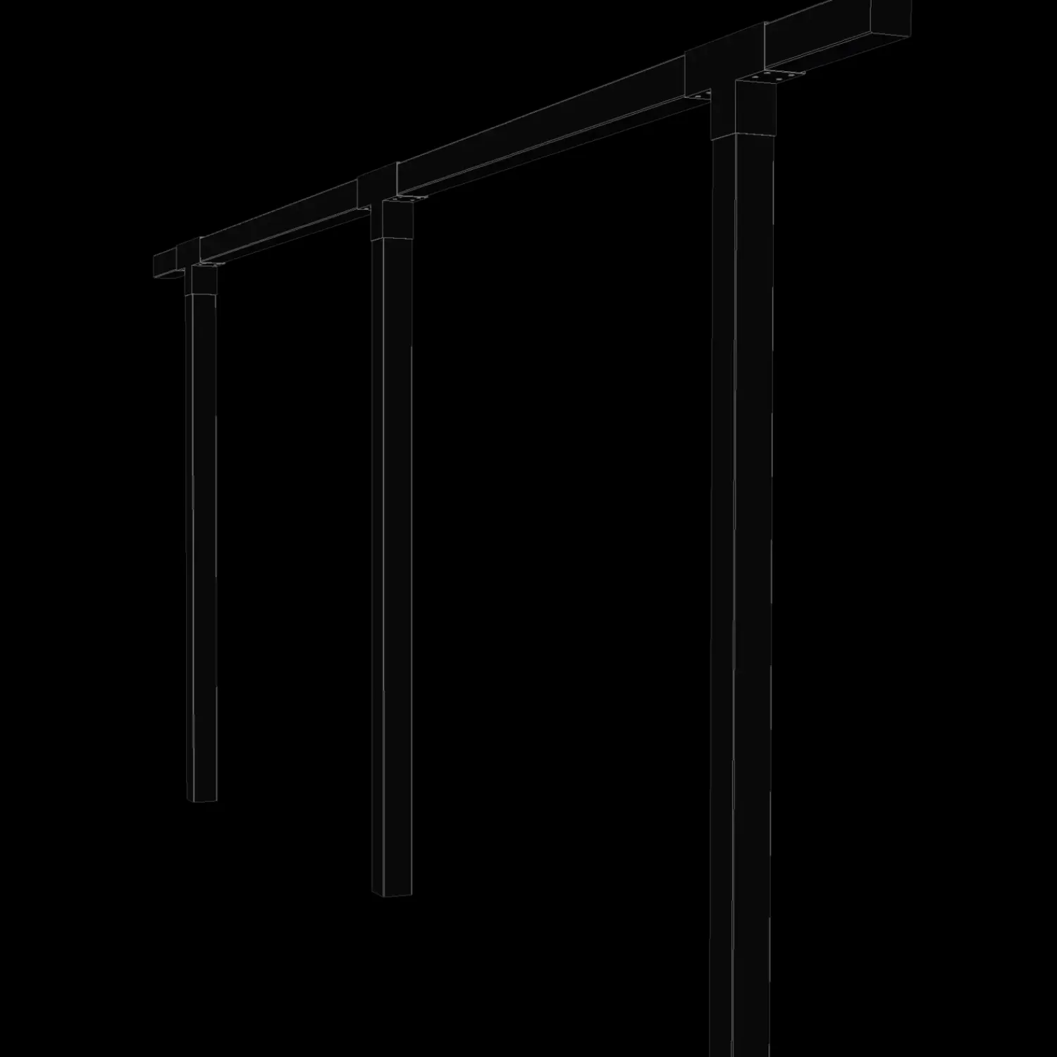 Clearance Plus pergola forlængermodul enkelt 2 moduler