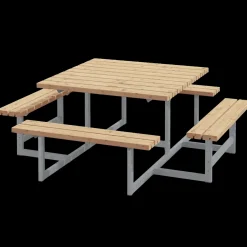 Best Plus Picnic Bord/Bænkesæt 200 cm ThermoWood®