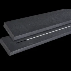 Sale Plus Picnic Bord/Bænkesæt m/4 ryglæn 224 cm RePlast Sort